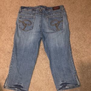 Prince by Jessica Simpson designer Capri jeans 9